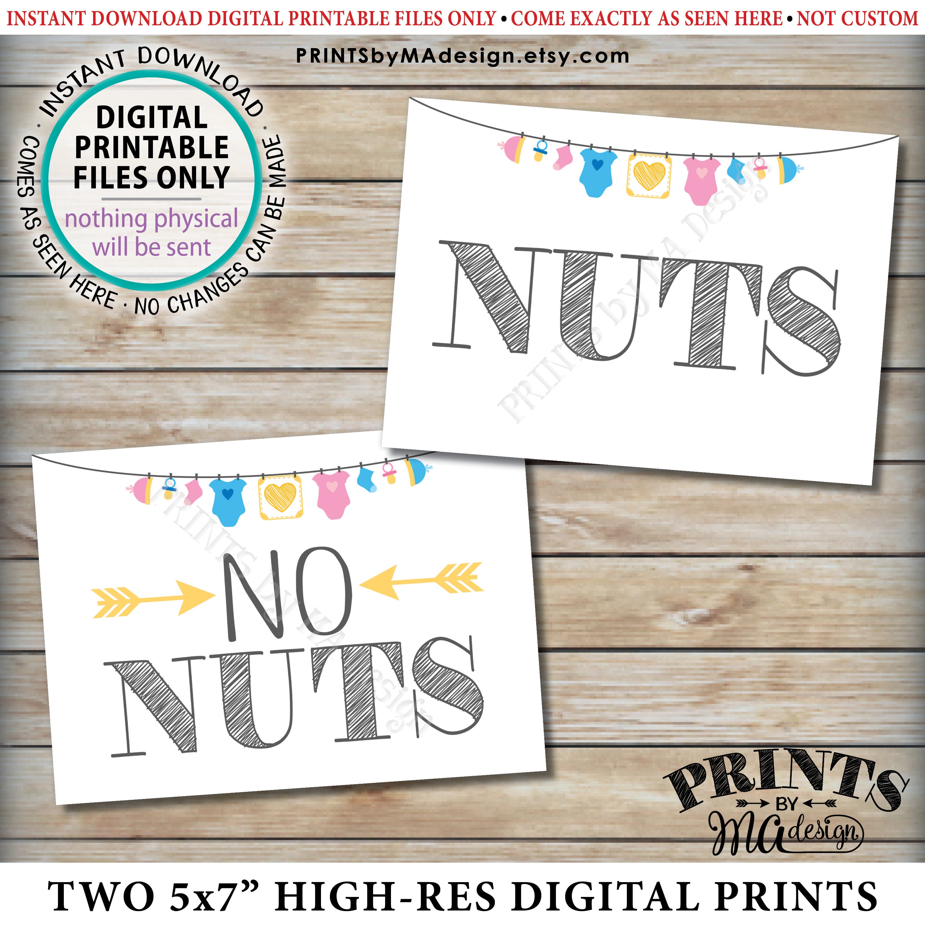 nuts-and-no-nuts-signs-food-allergy-baby-shower-sign-nut-free-zone