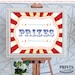 Carnival Prizes Sign, Carnival Party, Circus Games, Circus Birthday ...