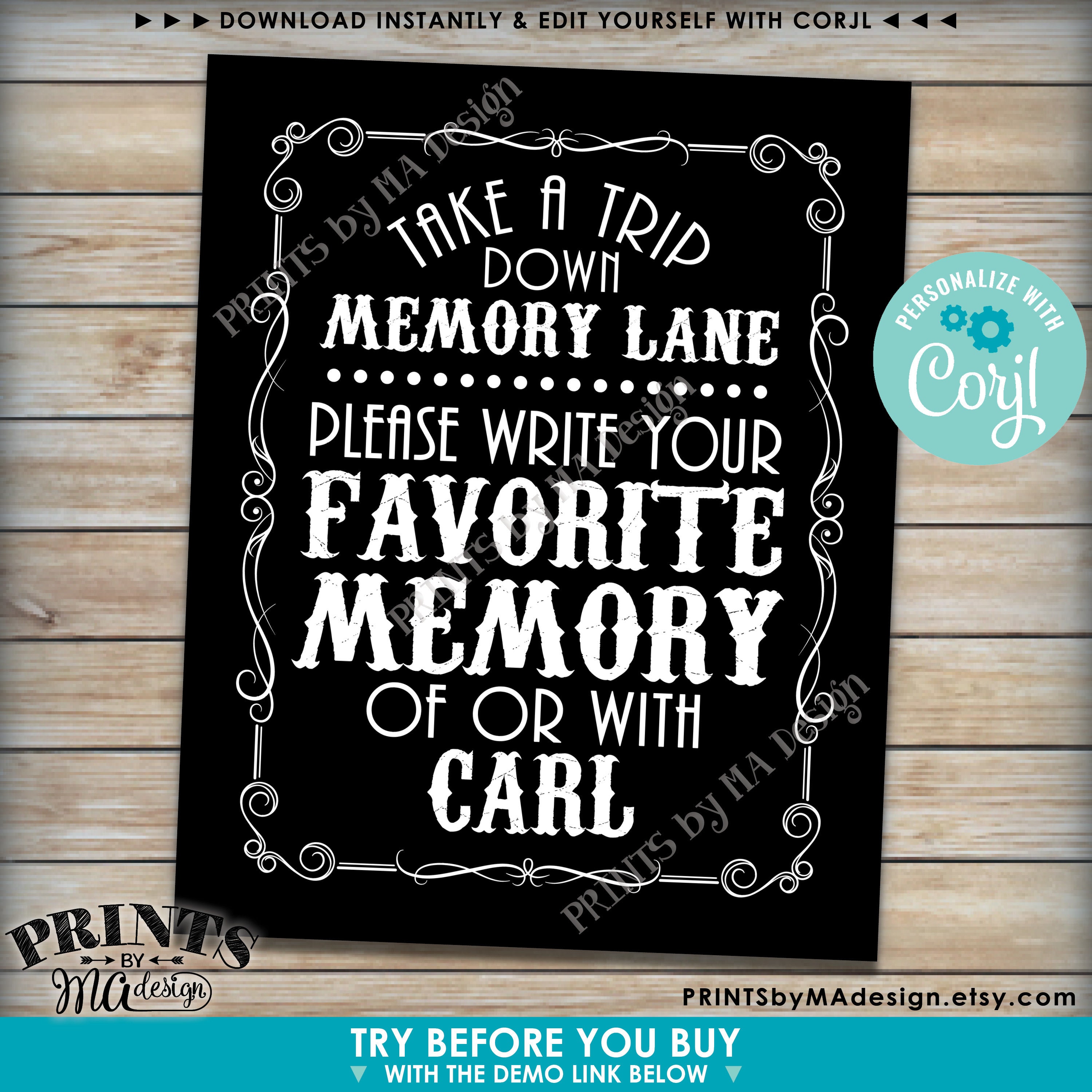 Memory Lane  Memory scrapbook, Scrapbook printables free