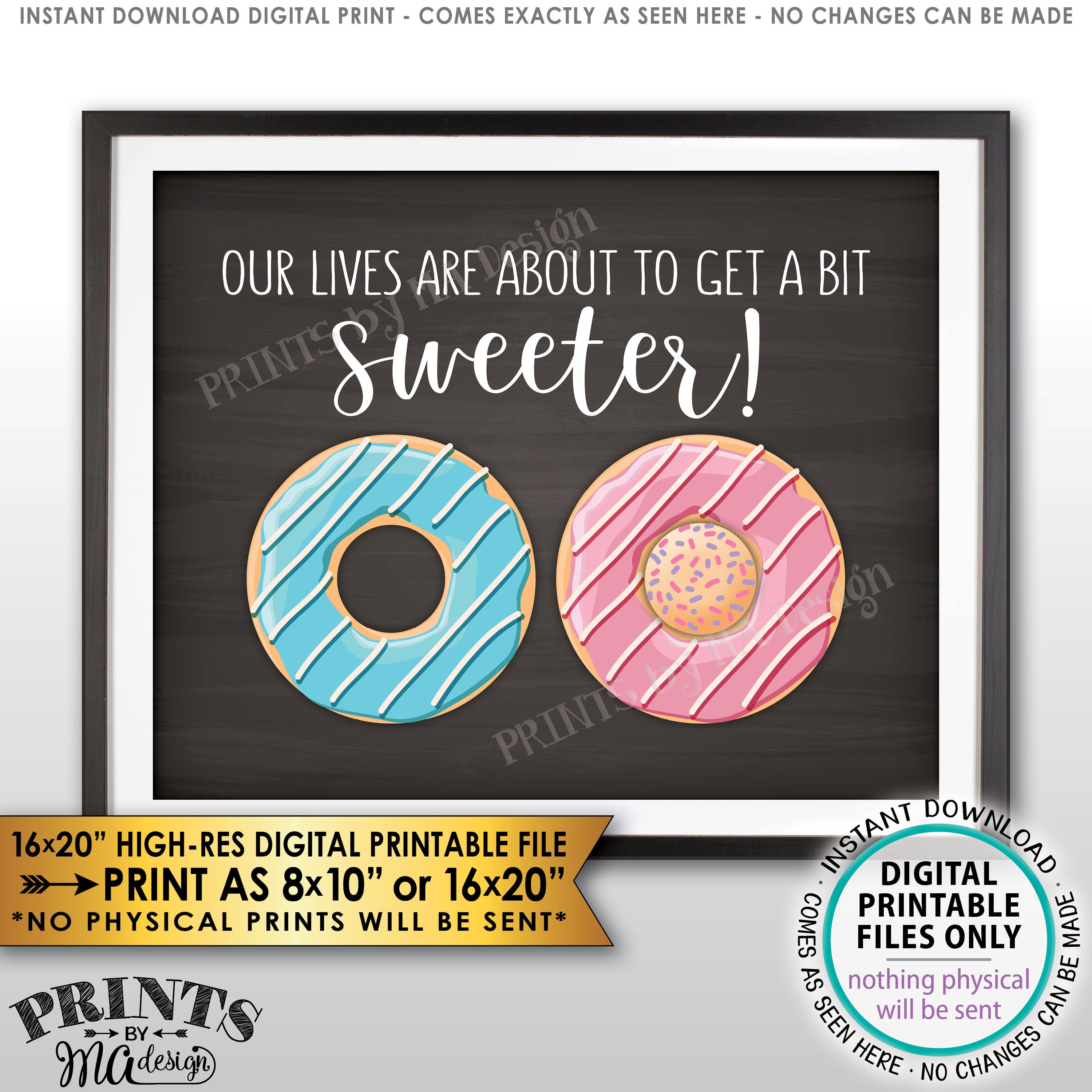 Donut Pregnancy Announcement Our Lives are About to Get Sweeter