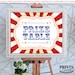Carnival Prize Table Sign, Carnival Party Prizes Sign, Circus, Birthday ...