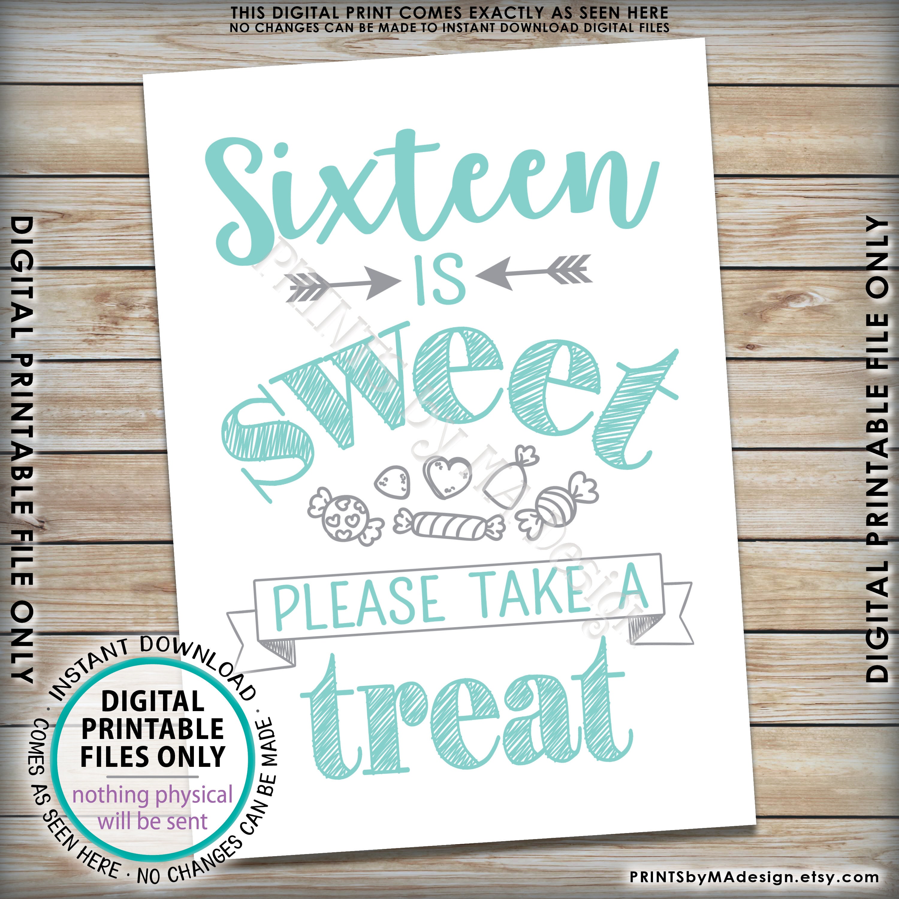 sweet-16-sign-sixteen-is-sweet-please-take-a-treat-candy-bar-etsy