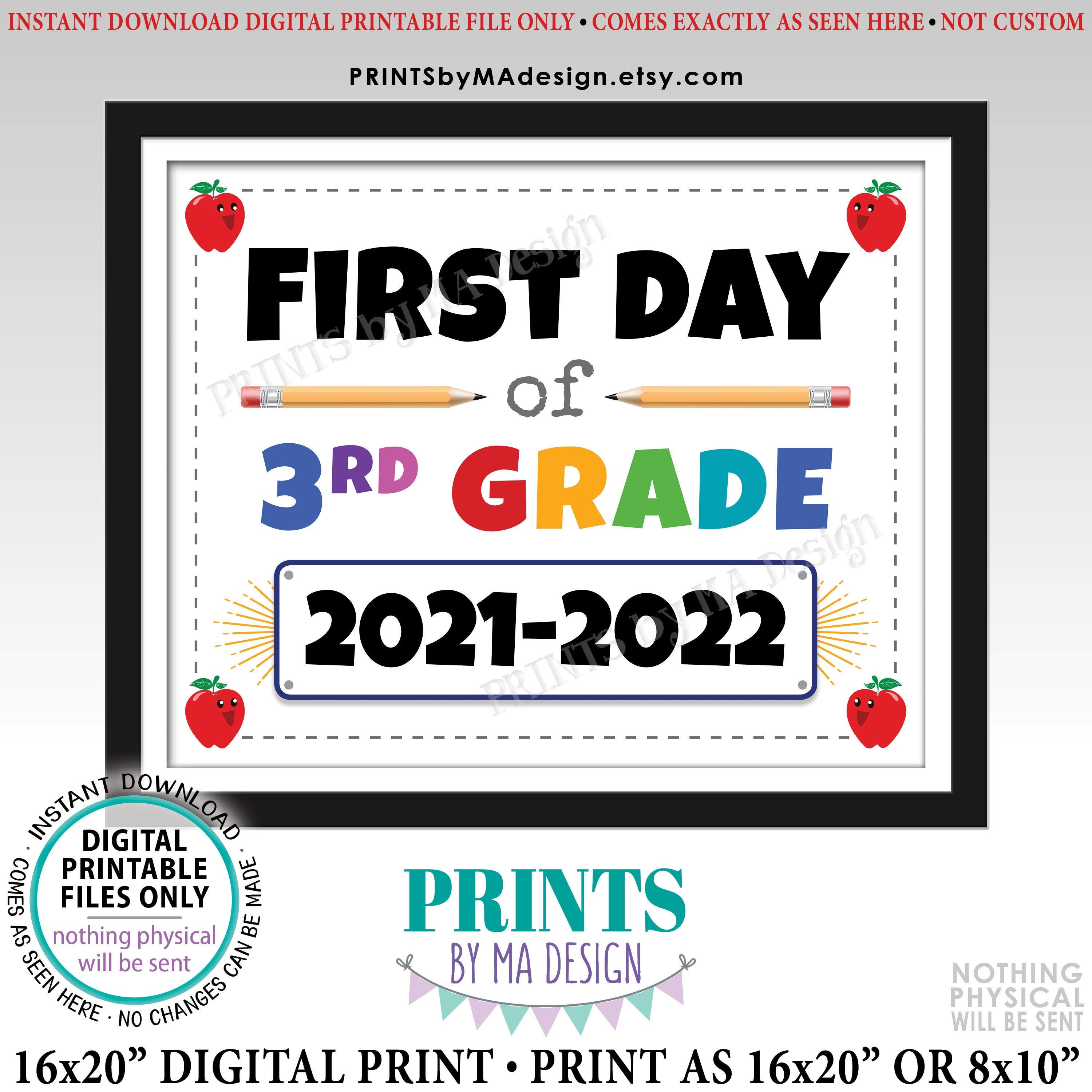 first-day-of-school-sign-third-grader-starting-3rd-grade-2021-2022