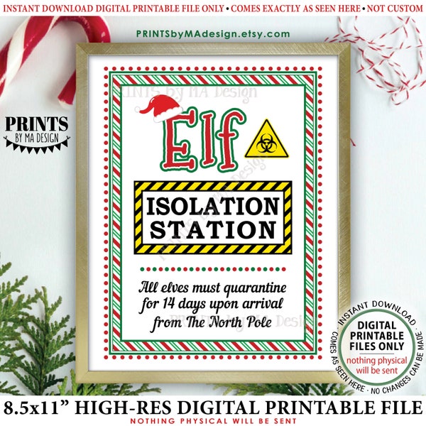 Elf Quarantine Letter - Etsy