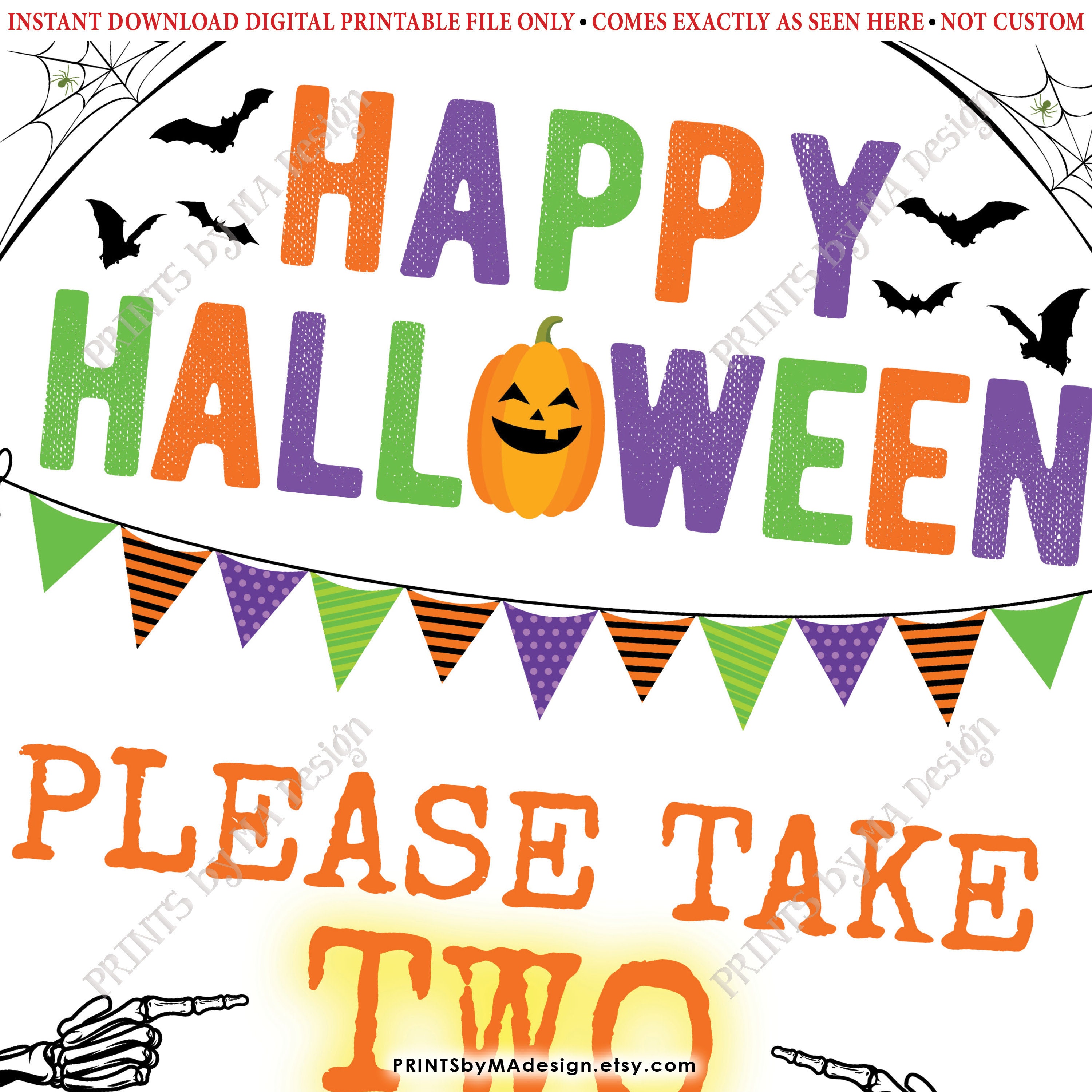 please-take-two-treats-sign-happy-halloween-trick-or-treat-sign