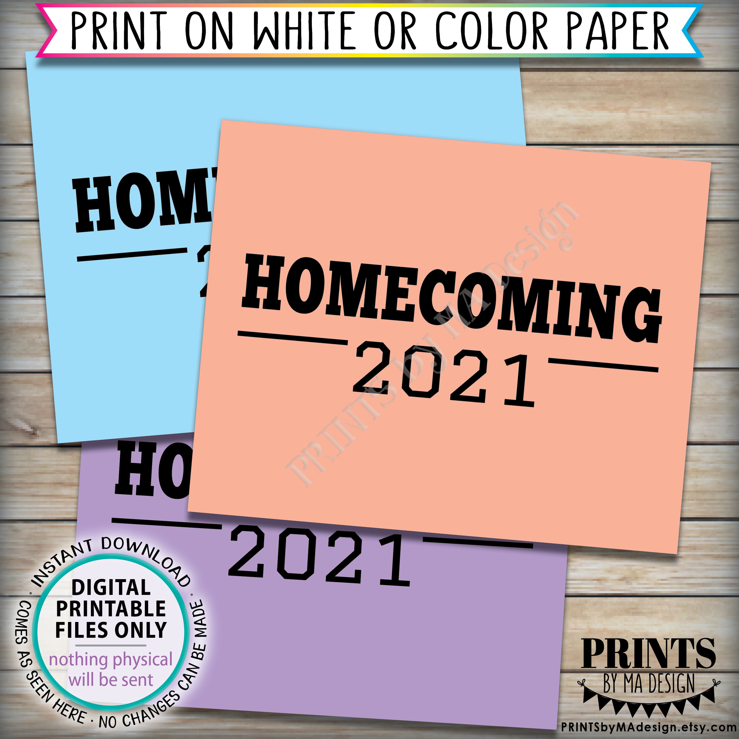 2021 Sign, High School College