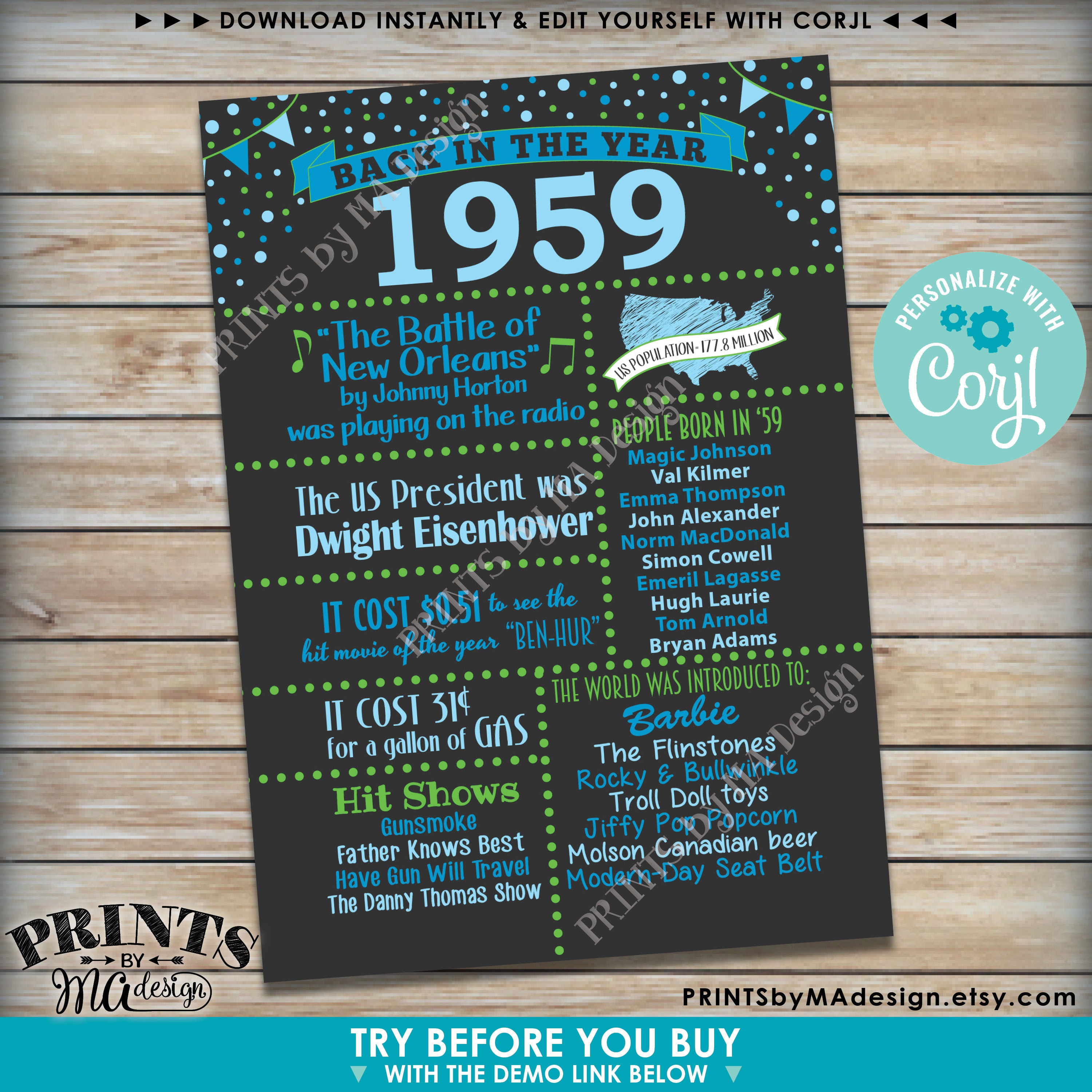 back-in-1959-flashback-card-or-sign-remember-1959-birthday-anniversary-reunion-printable-5x7