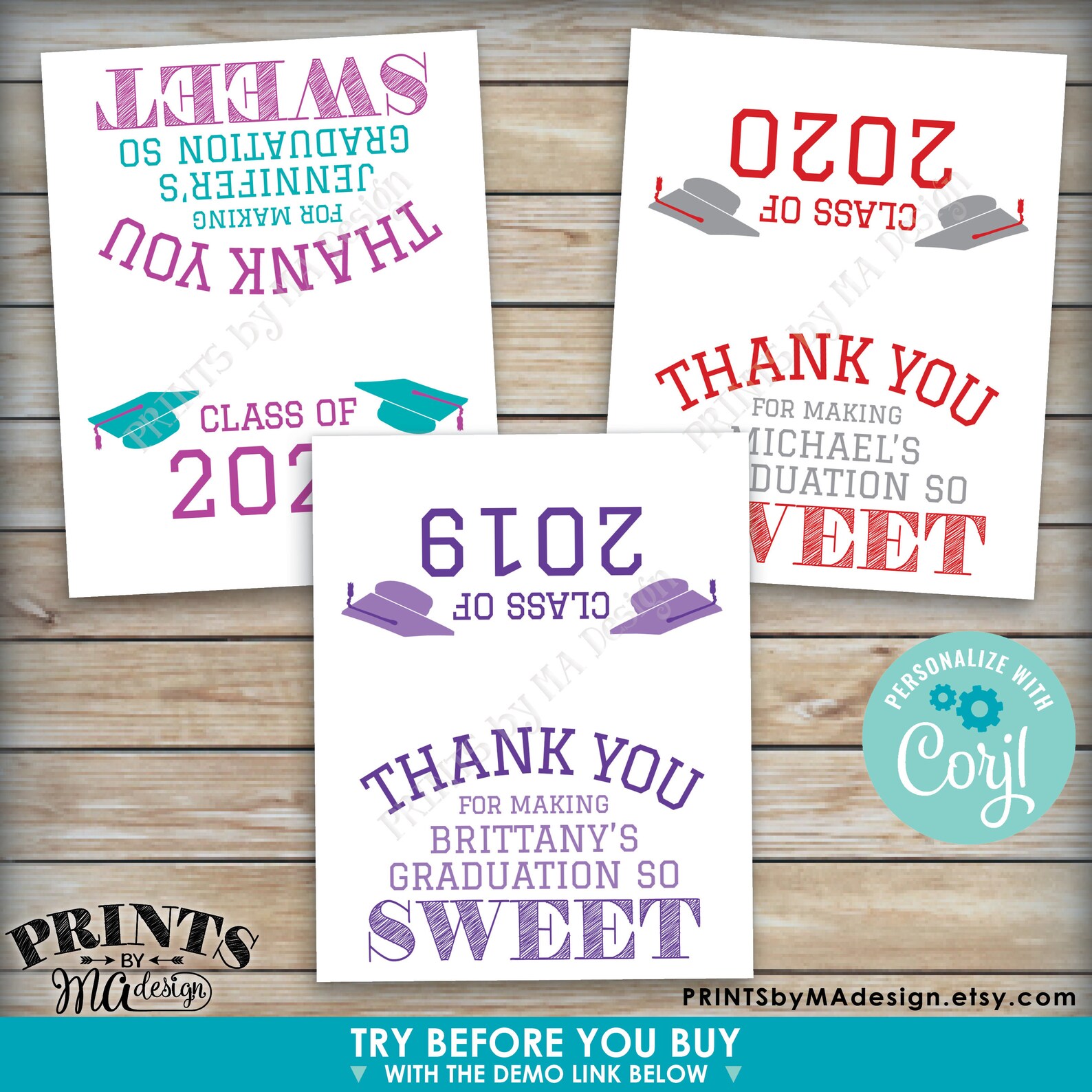 Graduation Goodie Bag Labels Graduation is Sweet Treat Grad Etsy