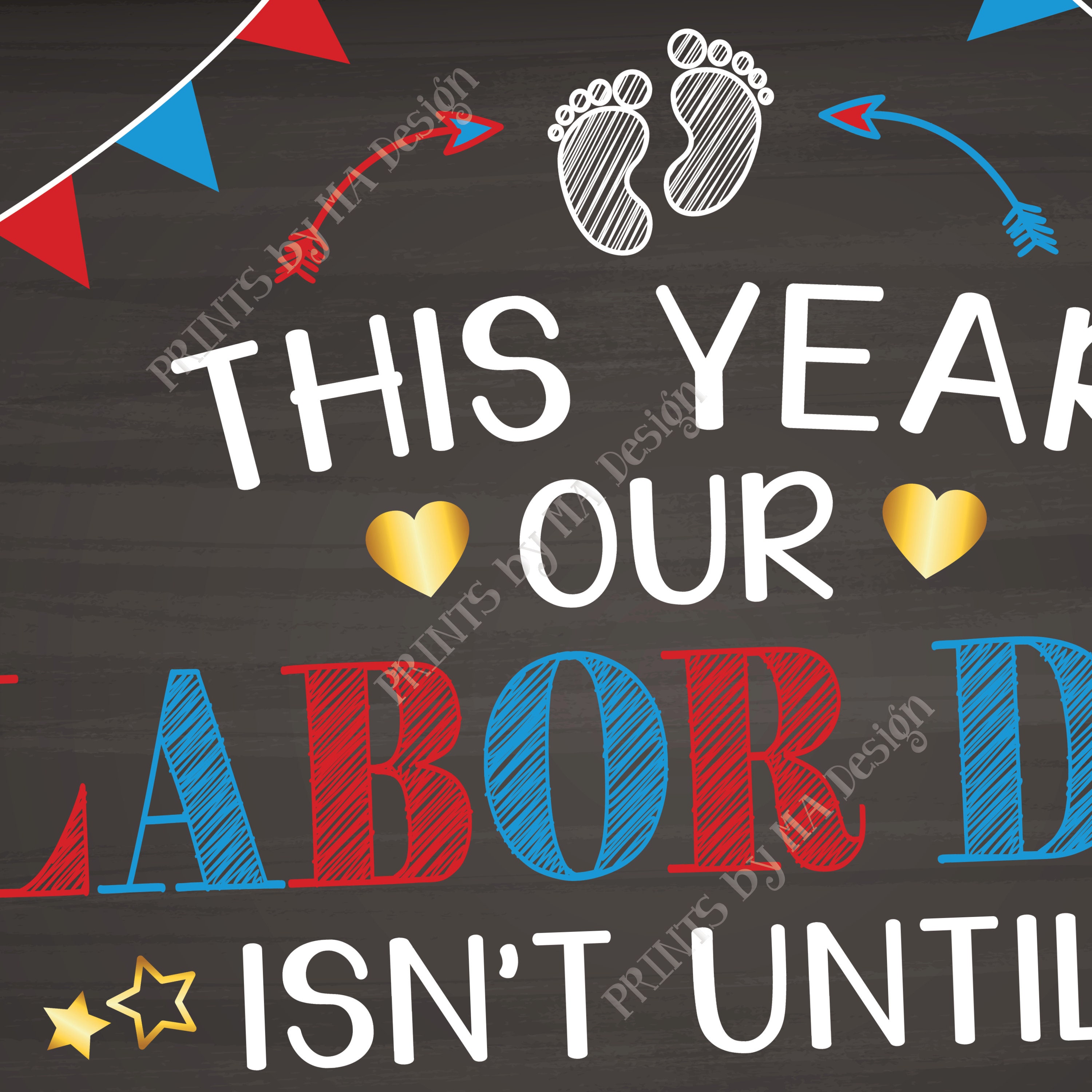 Labor Working day Being pregnant Announcement Indicator, This Yr Our Labor picture about Closed Labor Day Printable Sign called Labor Working day Being pregnant Announcement Indication, This Calendar year Our Labor