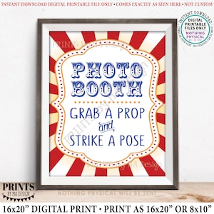 Circus Carnival Signs, Vintage Circus Party Signs, Circus Birthday Party  Printables, Circus Signs A3 Size PDF Files, Instant Download RPS3