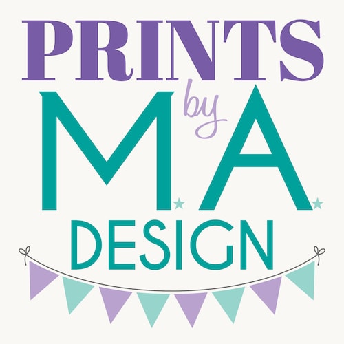 PRINTSbyMAdesign logo