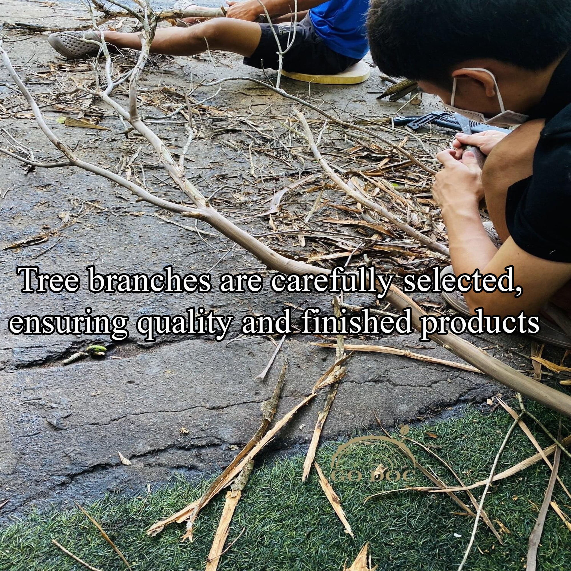 Tree Branch Bookshelf Decor Floating Bookshelf Wall Mount Solid Wood ...