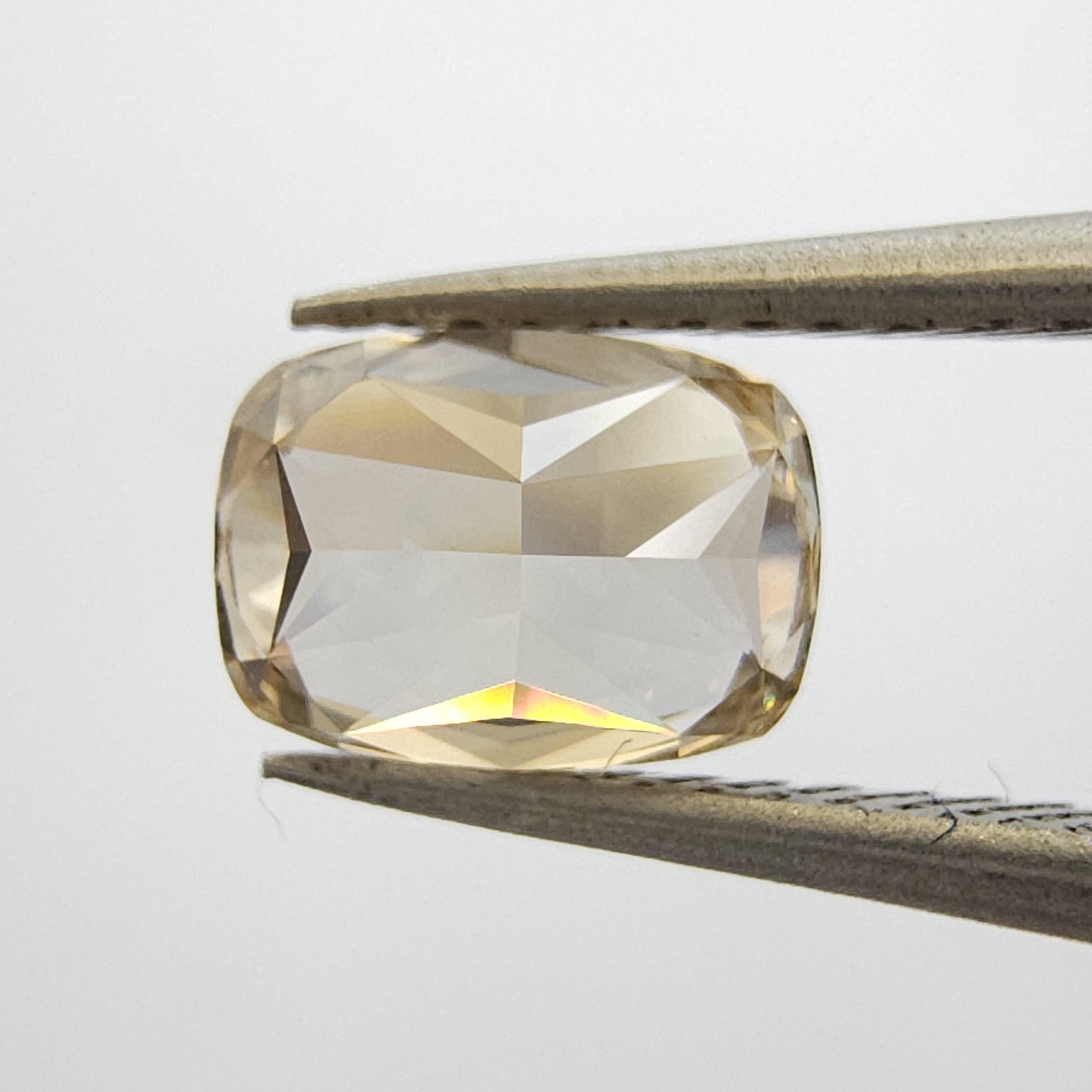 1.03ct Fancy Brownish Orangy Yellow Diamond VS1 GIA Certified