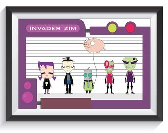 Invader Zim - Group