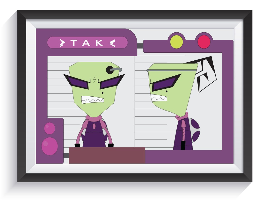 Invader Zim Tak And Zim