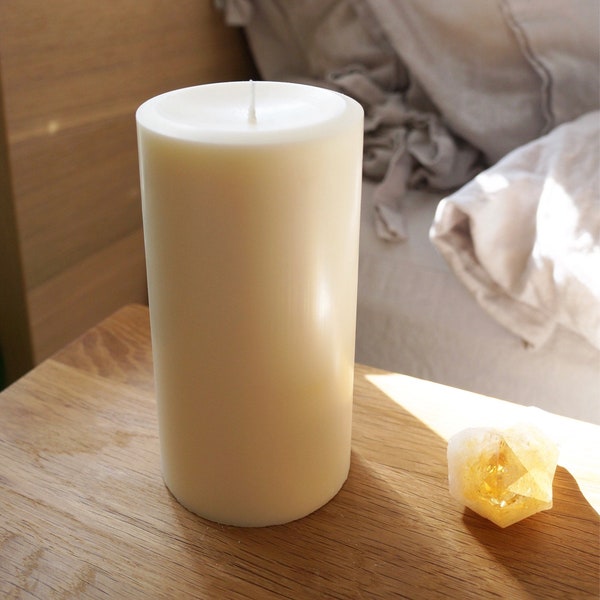 Soy Pillar Candles Etsy