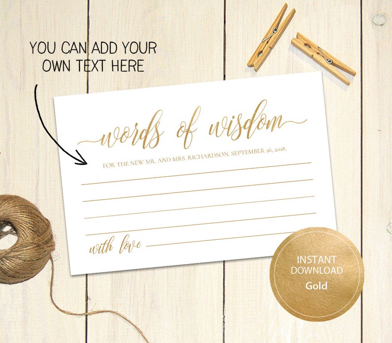 Words Of Wisdom Pdf
