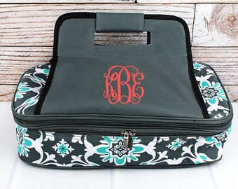 monogrammed casserole carrier