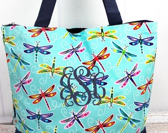 Tote Bag for Women Colorful Dragonfly Large Utility Shoulder Handbag Top Handle Tote Bag for Women Colorful Dragonfly Large Utility Shoulder Handbag Top Handle