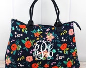 Spring Blossoms Over Shoulder Quilted Purse For Women Quilted Tote Bag Matching Purse and Wallet Quilted Shoulder Bag