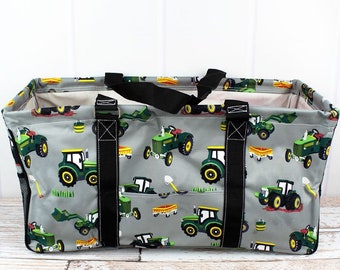 Tractor Eco Friendly Bag Farmers Market Bag Toy Basket