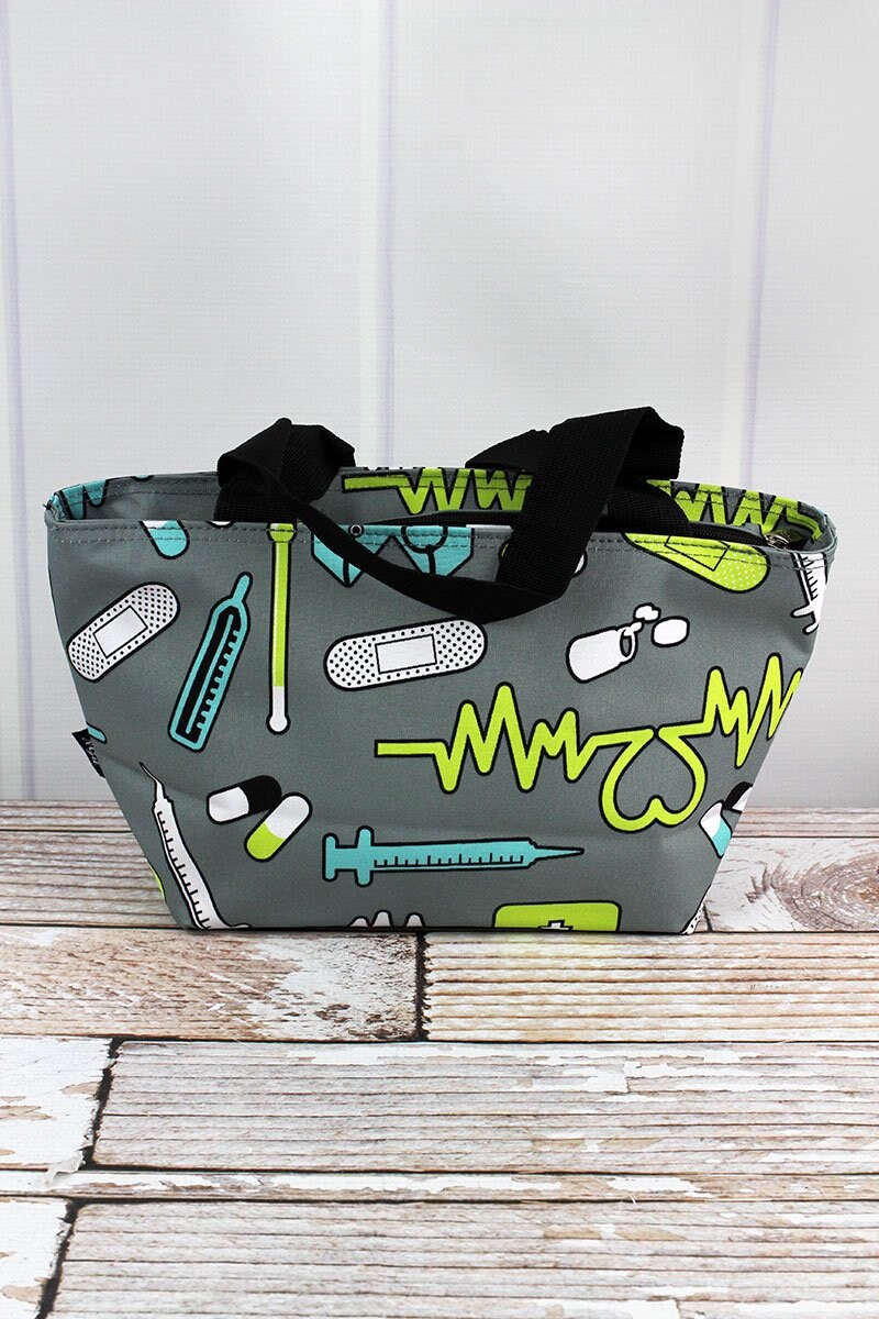 Nurse Life Insulated Lunch Box for School Monogram Lunch Bag | Etsy