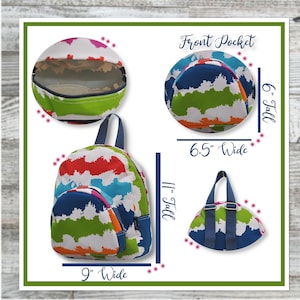 Cow Hide Patchwork Preschool Backpack Monogrammed Backpack Mini Diaper Bag Backpack Purse image 5