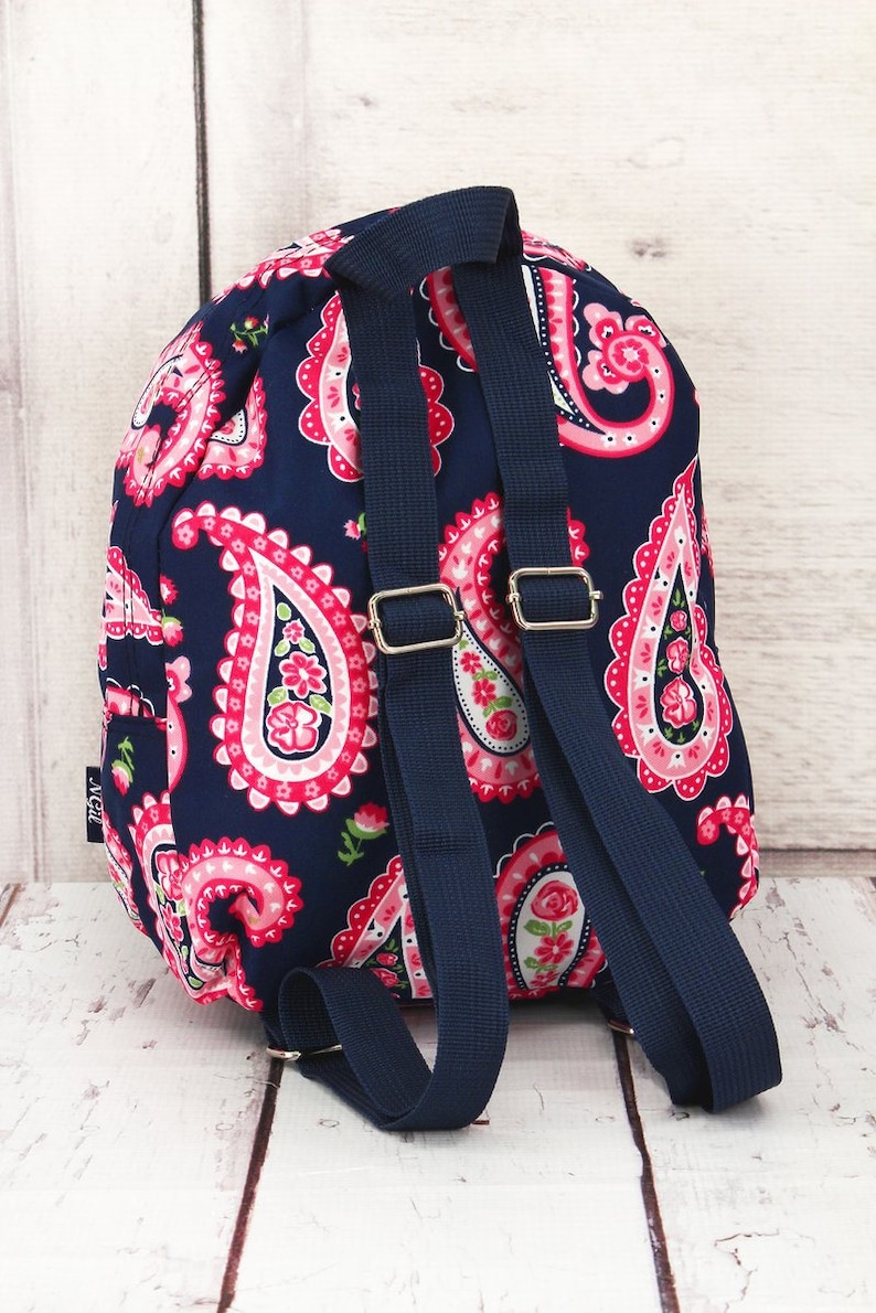 Paisley Passion Preschool Backpack Monogrammed Backpack Mini Diaper Bag Backpack