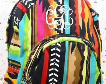 serape backpack diaper bag