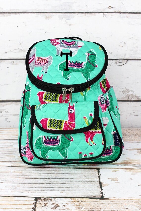 llama backpack purse