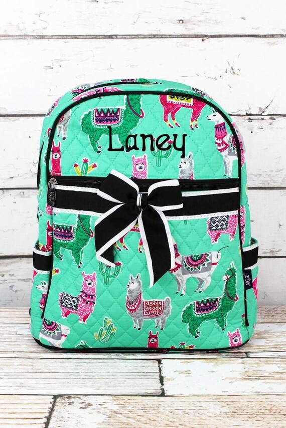 small llama backpack