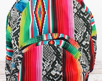 serape diaper bag backpack