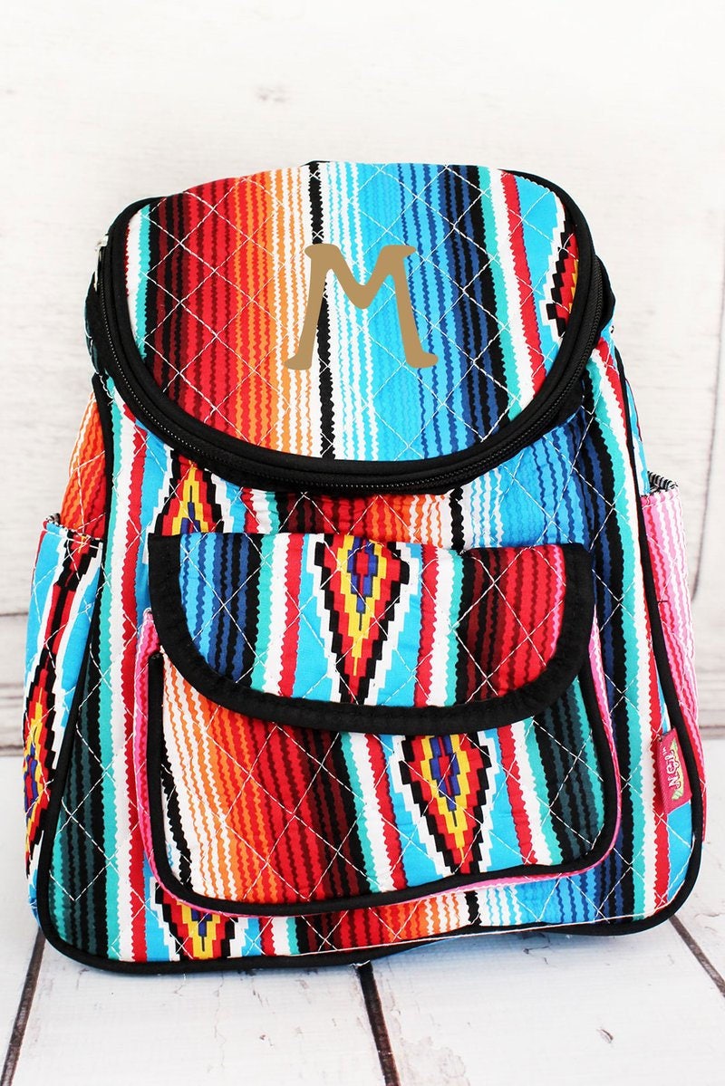 serape backpack diaper bag