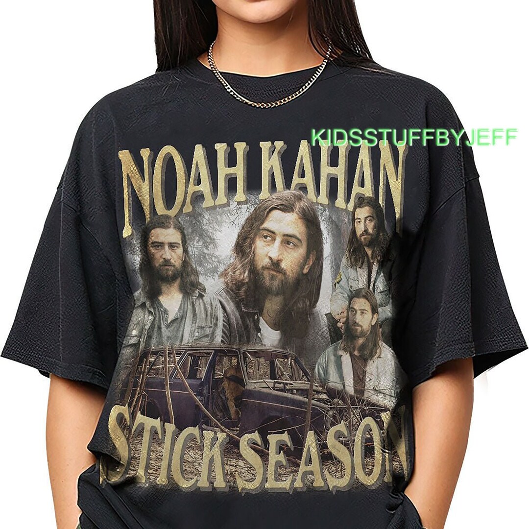 Noah Kahan Merch Stick Season Music T-shirt Noah Kahan 90s - Etsy