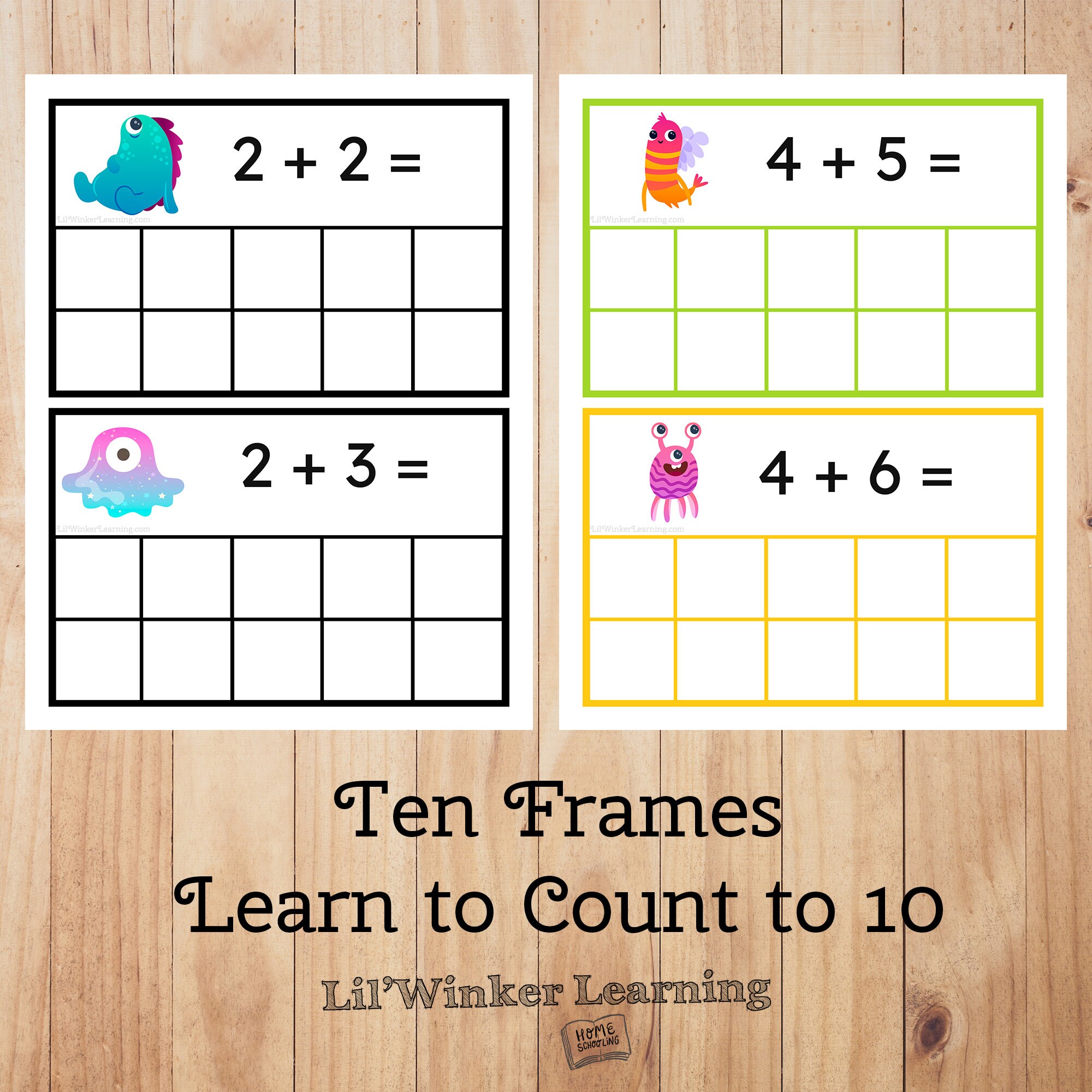 preschool worksheets math bundle number flashcards for prek etsy