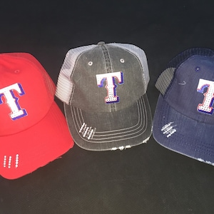 TEXAS RANGERS  Bling baseball hat