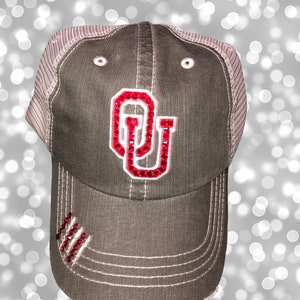 University of Oklahoma Softball Hat Etsy