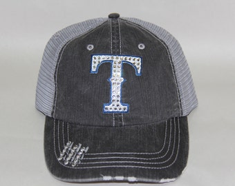 TEXAS RANGERS  Bling baseball hat