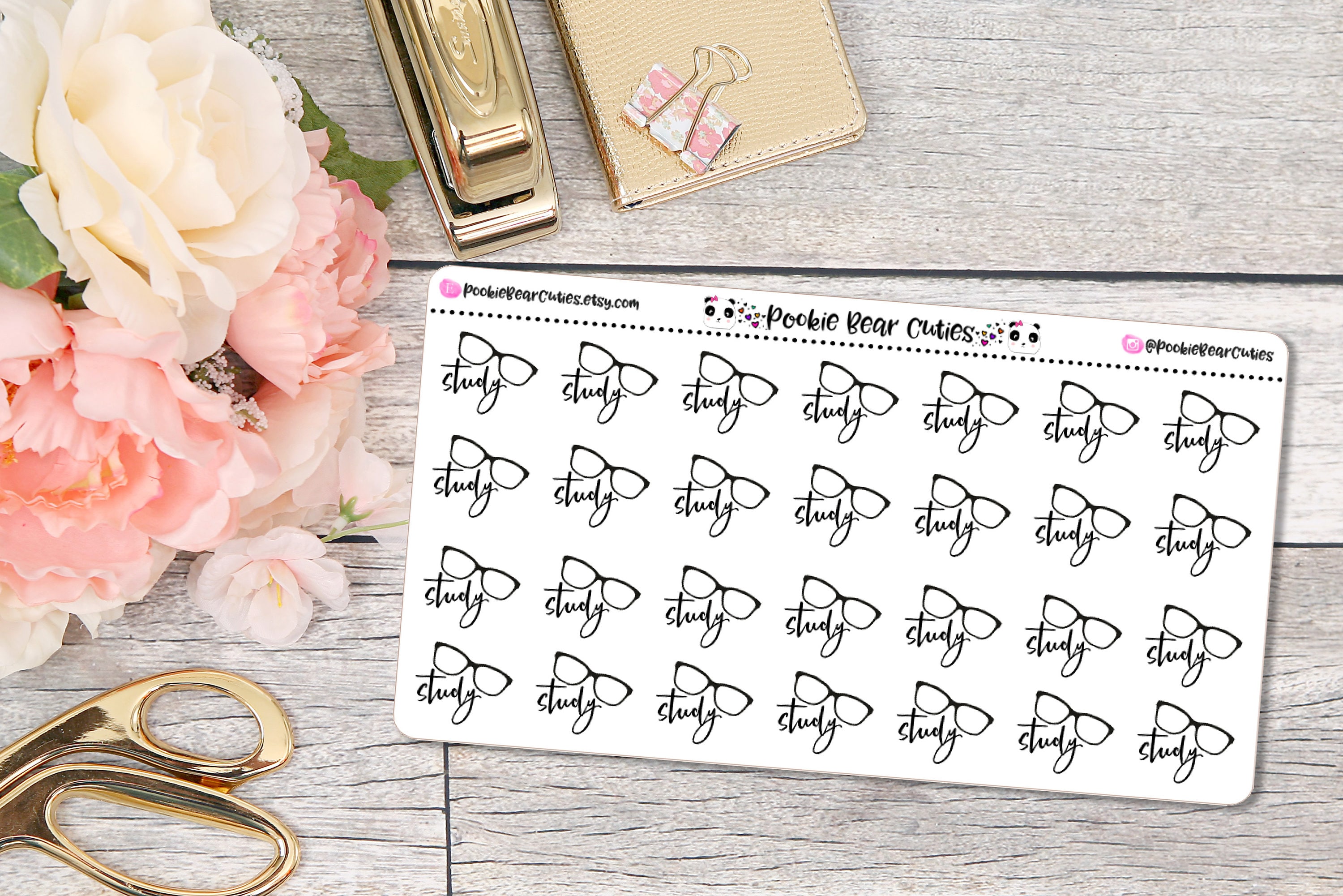 Study Stickers Student Stickers School Stickers 037 | Etsy
