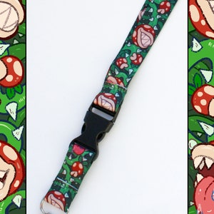 Piranha Plant Super Mario World Breakaway Lanyard