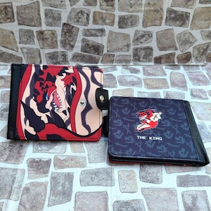 Monster Hunter World Leather Wallet Christmas Gift for Gamer Personalized Mens Wallet MHW Leather Wallet Mens Husband Geek Gift for Men K35 Etsy