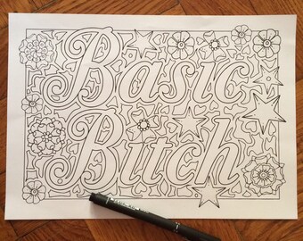 Download Sweary coloring book Digital download 30 PagesSwear Words | Etsy