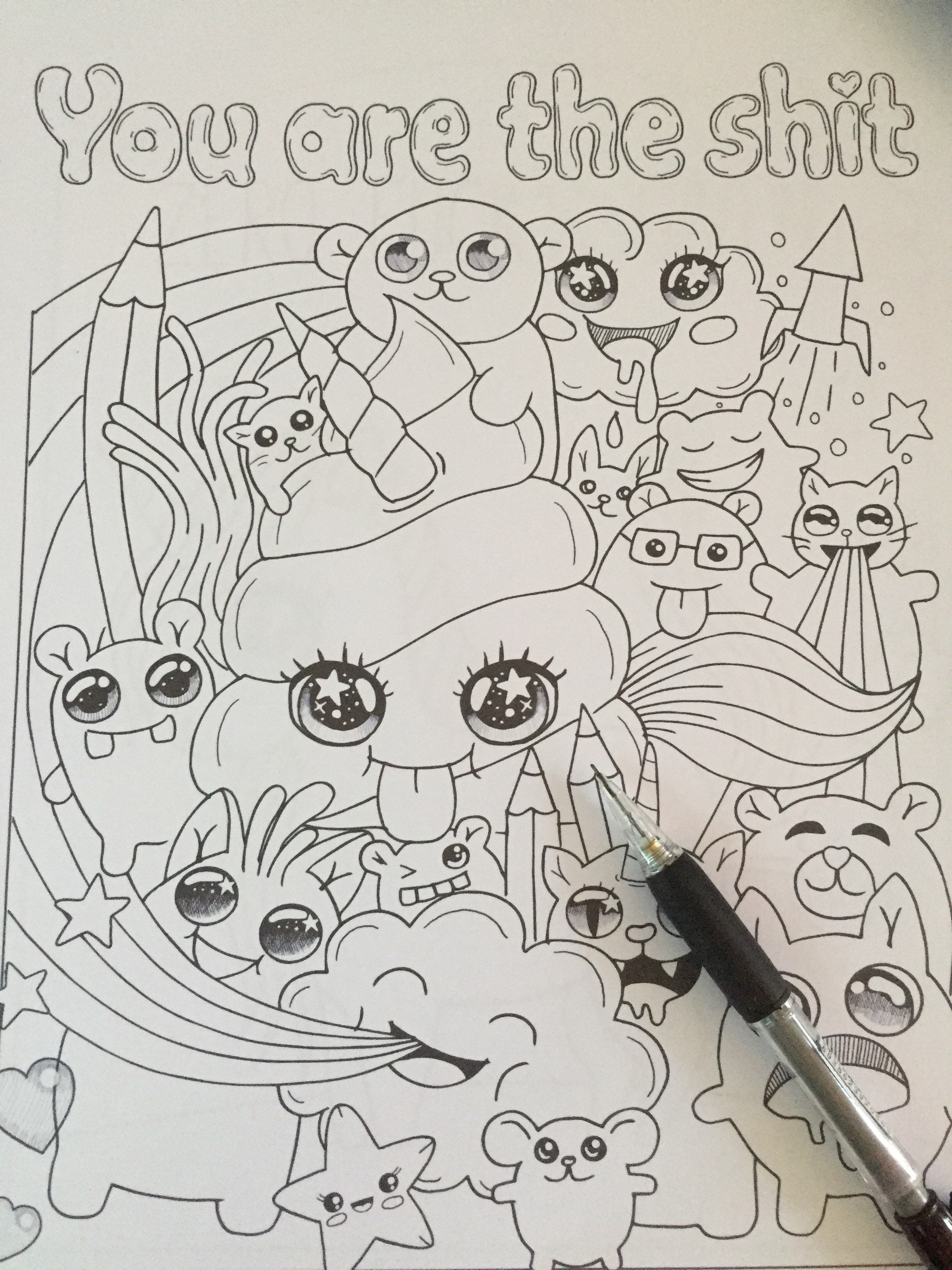 Calm the Fuck Down Swear Word Coloring Book for Adults: Contains  Motivational and funny swear word coloring pages for Stress Relieving a  book by Sophia Caleb