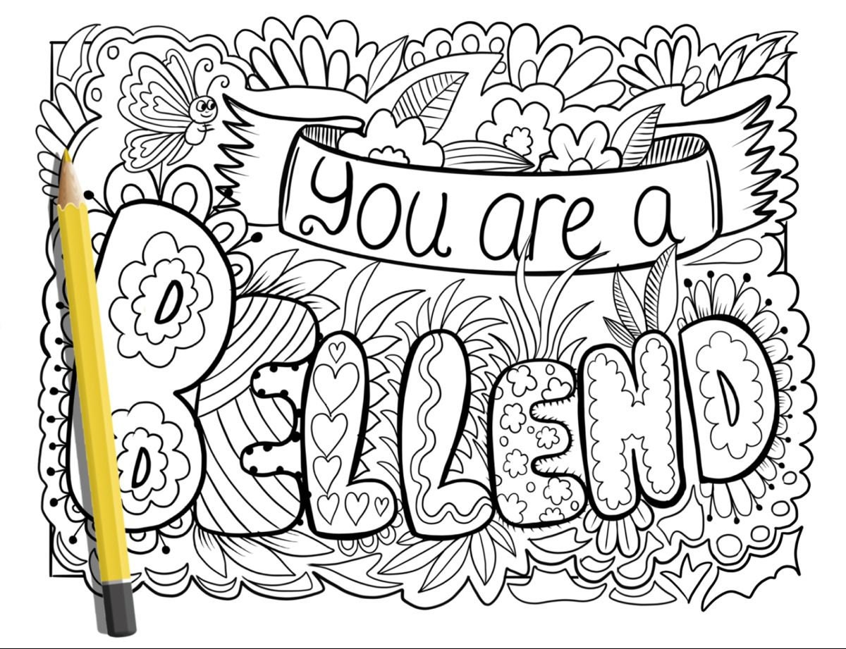 Adult Coloring Book – Me To You Box
