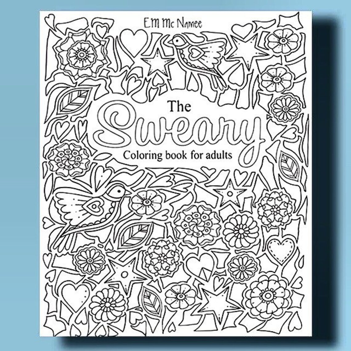 Sweary Coloring Book Digital Download 30 Pagesswear Words - Etsy