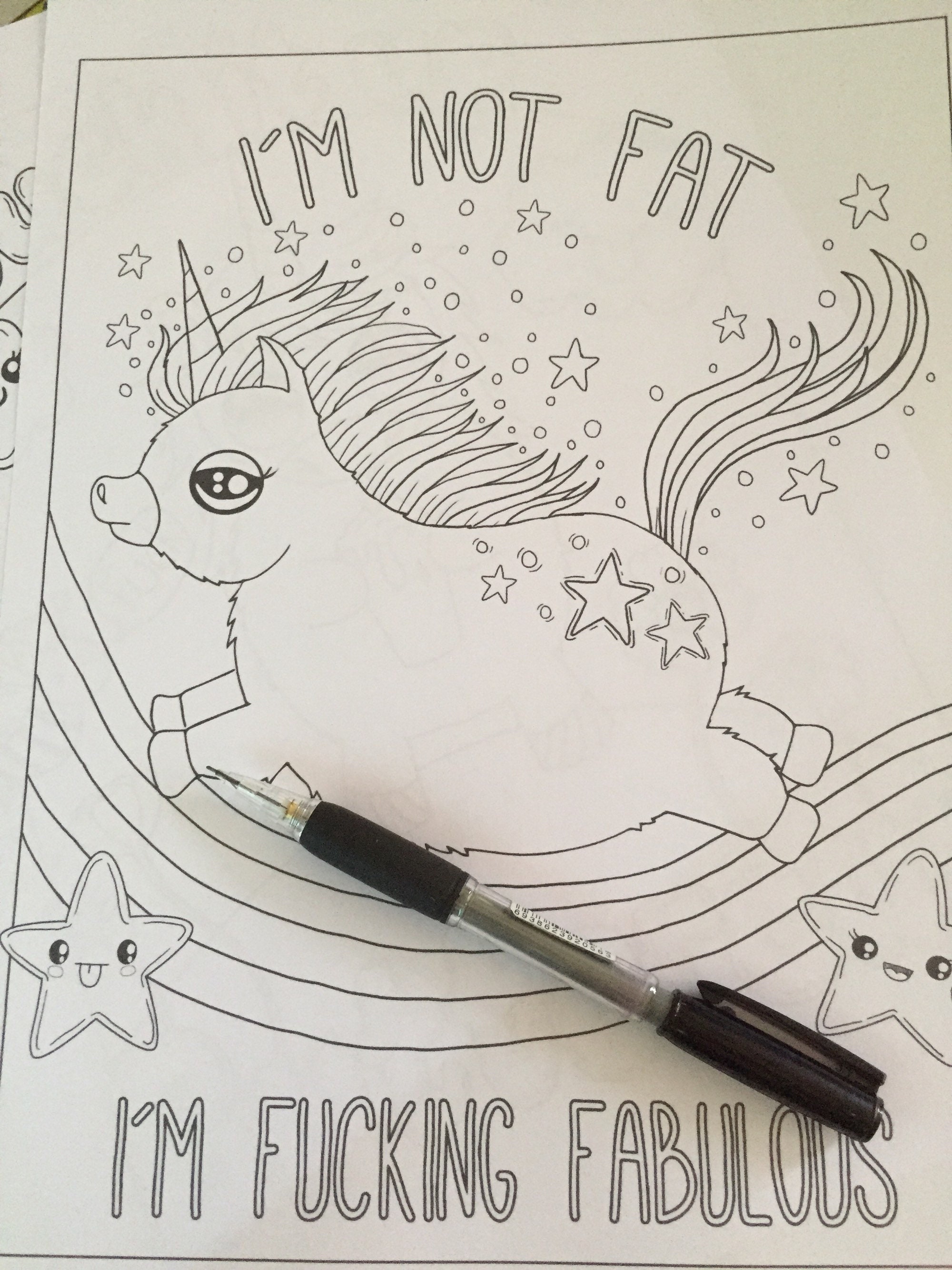 Calm The F*ck Down I'm a politician: Swear Word Coloring Book For