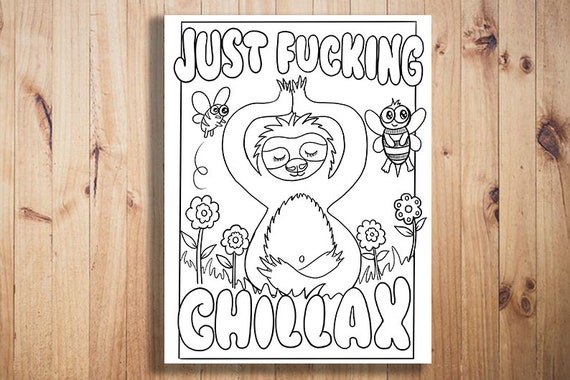 Download Social Distancing Adult Coloring Pages Quarantine Coloring Etsy