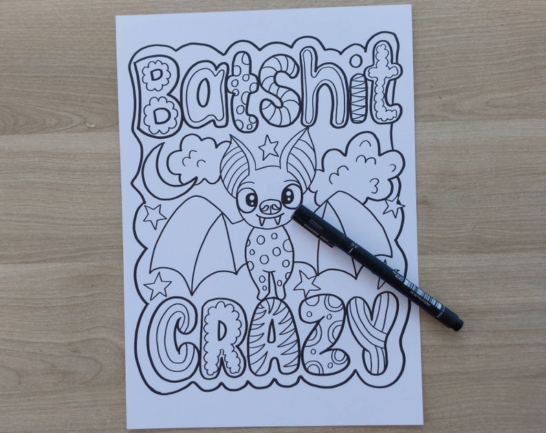 Download Sweary quarantine coloring book for adults 25 page ...