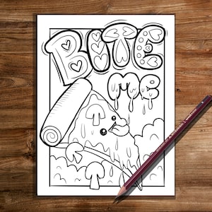 Bite me   , breakup, breakup coloring book -  Coloring Pages, Sweary Coloring Book , Sweary, Coloring Book For Adults ,