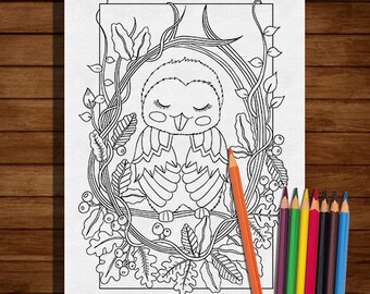 Christmas coloring page xmas coloring page,  CHRISTMAS coloring page , Hand Drawn Adult Coloring Page Download, Edwina Mc Namee